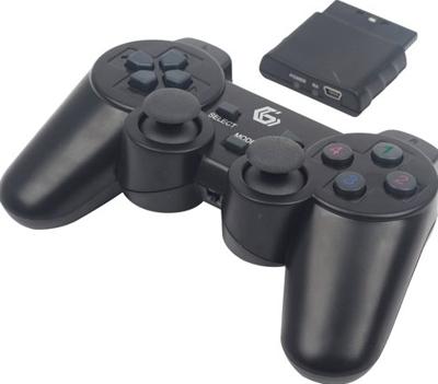 Gembird JPD-WDV-01 Gamepad PC, PlayStation 2, PlayStation 3 Zwart