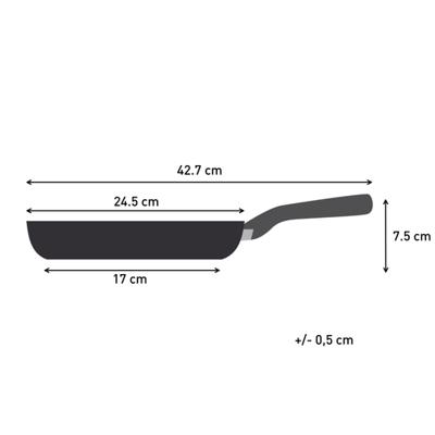Tefal C48504 Pan Zwart - thumbnail