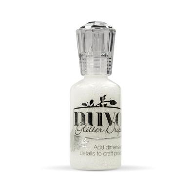 Nuvo By Tonic Studios Nuvo • glitter drops white blizzard