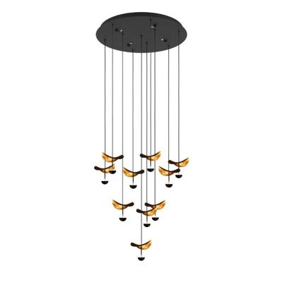Stars of Light HanglampDracera zwart met goud - 390339