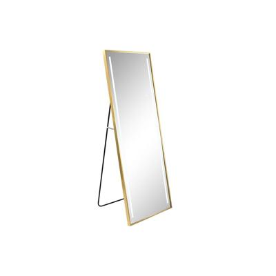 Lange spiegel Home ESPRIT Gouden Aluminium 60 x 5 x 165 cm