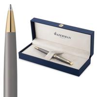 Waterman Hémisphère Metalic balpen, grijs GT, medium, giftbox - thumbnail