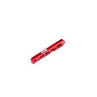 Arrma - Rear Center Aluminum Chassis Brace, 87mm Red: EXB (ARA320566) - thumbnail