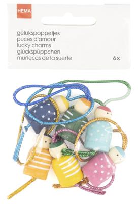 HEMA Gelukspoppetjes - 6 Stuks