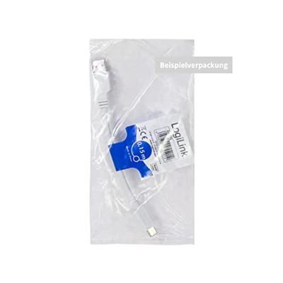 LogiLink USB-kabel USB 3.2 Gen1 (USB 3.0 / USB 3.1 Gen1) USB-A stekker, USB-C stekker 0.50 m Wit CU0173
