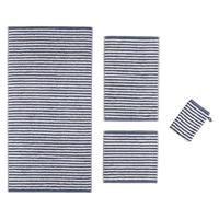 Cawö Cawo gastendoekje campus 30x50 Nachtblau - thumbnail