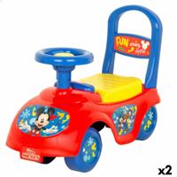 Loopauto Mickey Mouse 43 x 37 x 21 cm (2 Stuks) - thumbnail