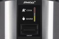 Steba RK3 Rijstkoker 1.8L 700W RVS/Zwart - thumbnail