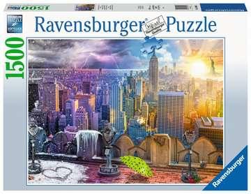 Ravensburger - Puzzle 1500 - Day & Night NYC Skyline (10216008) Ravensburger - Puzzle 1500 - Day & Night NYC Skyline (10216008)