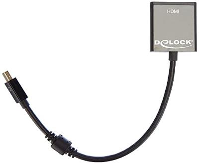 Delock 62611 Adapter mini DisplayPort 1.2 male > HDMI female 4K Actief zwart - thumbnail