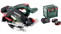 Metabo KS 18 LTX 57 BL Accu Cirkelzaag 18V | 2 x LiHD 8.0 Ah, ASC 145 | metaBOX 340 - 611857810 - thumbnail