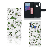 Motorola Moto E6 Plus Hoesje Dogwood Flowers - thumbnail