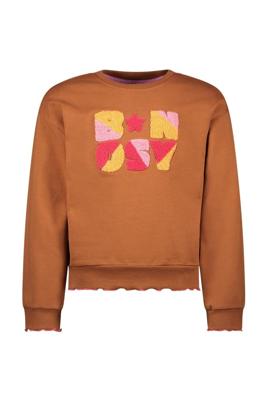 B.Nosy winter sweater meisjes - bruin - Sue