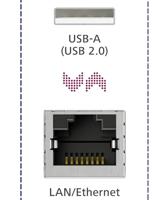 Hama Netwerk-adapter USB-stekker - LAN/Ethernet-aansluiting Fast-ethernet - thumbnail