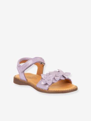 Leren sandalen voor meisjes LORE FLOWERS FRODDO lavendel