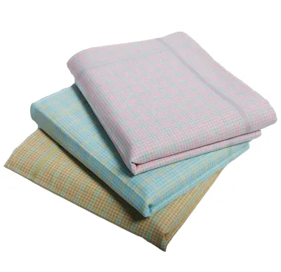 12 stuks Dames zakdoeken - Happy Colours - Vrolijke vrouwen zakdoeken katoen - 12 - 12 - Blauw