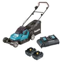 Makita DLM432CT2 Accu Grasmaaier 43cm 2x18V 5.0Ah - thumbnail