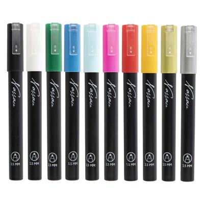 Acrylic stiften - 10 stuks