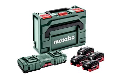 Metabo Basisset | LiHD | 18 V | 4 x 10 Ah + ASC 145 DUO + metaBOX 215 - 685143000