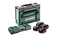 Metabo Basisset | LiHD | 18 V | 4 x 10 Ah + ASC 145 DUO + metaBOX 215 - 685143000 - thumbnail