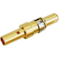 Conec 131C11019X 131C11019X Hoogvermogen stiftcontact AWG (min.): 20 AWG (max.): 16 Goud op nikkel 10 A 1 stuk(s) - thumbnail