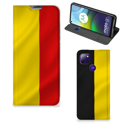 Motorola Moto G9 Power | Standcase | Belgische Vlag Motorola Moto G9 Power | Standcase | Belgische Vlag