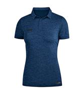 JAKO 6329D Polo Premium Basics Dames - Marine Gemeleerd - 44 - thumbnail
