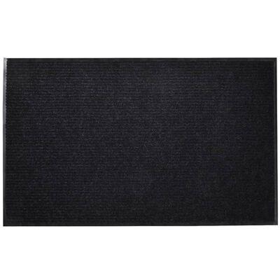 Deurmat PVC 150 x 90 cm (zwart) - thumbnail