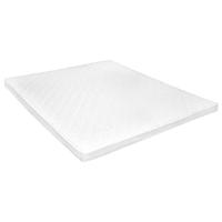 VidaXL Topmatras ei-profiel 6 cm koudschuim 140x200 cm - thumbnail
