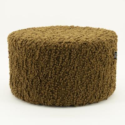 By-Boo Poef 'Vista' 60cm, kleur Mosterdgeel