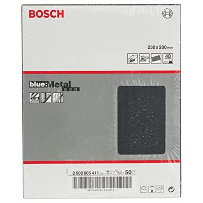 Bosch Accessories J410 2608605411 Schuurblad Korrelgrootte (num) 40 (b x h) 230 mm x 280 mm 1 stuk(s) Bosch Accessories J410 2608605411 Schuurblad Korrelgrootte (num) 40 (b x h) 230 mm x 280 mm 1 stuk(s)