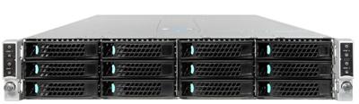 INTEL Server Chassis H2312XXLR3 Dual 2130W PSUs Supports 12x3,5inch 6Gb SAS/SATA drives