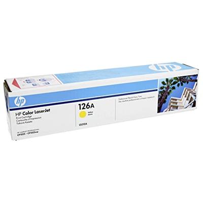 HP Toner 126A Origineel Geel 1000 bladzijden CE312A HP Toner 126A Origineel Geel 1000 bladzijden CE312A
