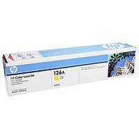 HP Toner 126A Origineel Geel 1000 bladzijden CE312A - thumbnail