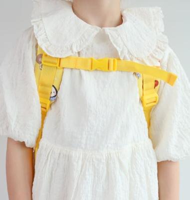 Kleine rugzak voor kinderen DIERENVRIENDEN A Little Lovely Company geel