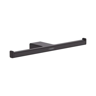 Dubbele Toiletrolhouder HansGrohe AddStoris Mat Zwart Dubbele Toiletrolhouder HansGrohe AddStoris Mat Zwart