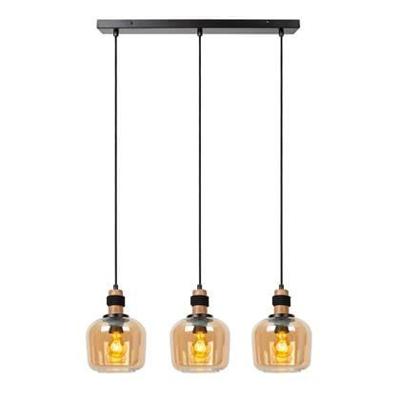 Lucide ILONA - Hanglamp - 3xE27 - Amber