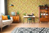 AS Creation Retro Chic - Geel - Retro - 395355 - thumbnail