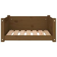 VidaXL Hondenmand 65,5x50,5x28 cm massief grenenhout honingbruin - thumbnail