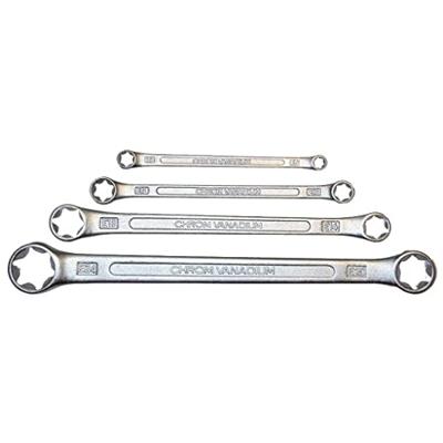 SW STAHL Sw-stahl dubbele ringsleutel set torx double ring spanner set flat exf.