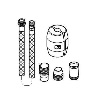 GROHE kunststof slang voor keukenkraan 48293000