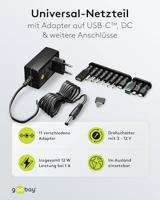 Goobay Netvoeding 1000mA 12W gestabiliseerd - 7795512 - thumbnail