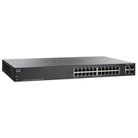 Cisco Small Business SF200-24FP L2 Fast Ethernet (10/100) Ondersteuning Power over Ethernet (PoE) Zwart - thumbnail