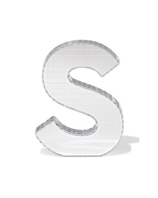 HEMA Discoletter S 10x9x10cm (zilver)