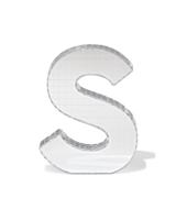 HEMA Discoletter S 10x9x10cm (zilver) - thumbnail