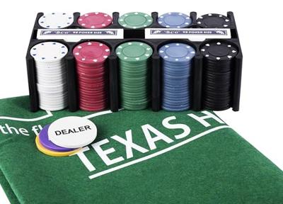Complete Pokerset met 200 chips