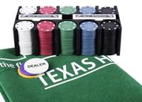 Complete Pokerset met 200 chips - thumbnail