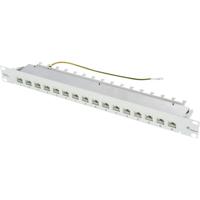 Telegärtner J02022A0050 schakelbord - schakelpanelen (10 Gigabit Ethernet, RJ45, Cat6a, grijs, 482,6 mm, 44 mm) - thumbnail