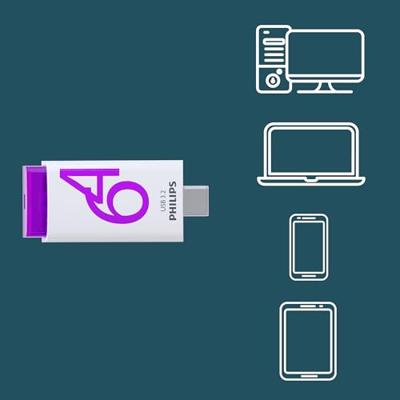 Philips USB 3.2 64GB Click Series Gen 1 USB-C Philips USB 3.2 64GB Click Series Gen 1 USB-C