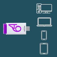 Philips USB 3.2 64GB Click Series Gen 1 USB-C - thumbnail